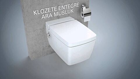 VitrA Klozete Entegre Ara Musluk